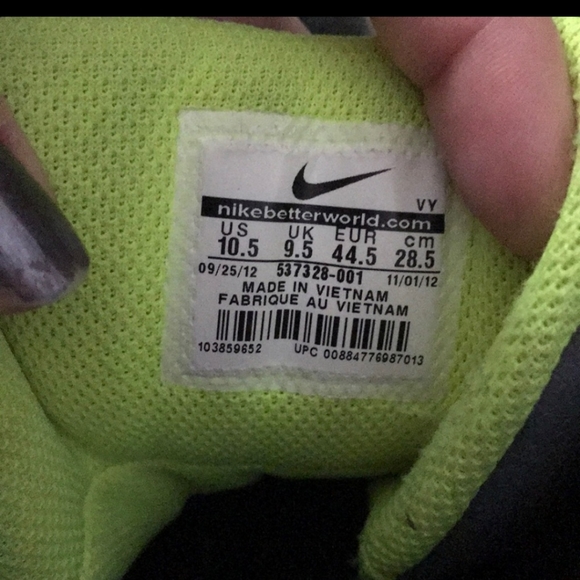 Nike Colorful High Tops sz 10.5 - Picture 2 of 3